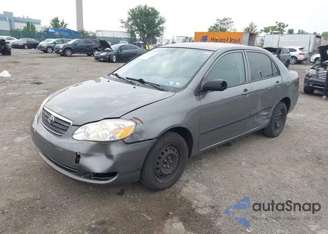 2007 Toyota Corolla Ce from USA, damaged, VIN 2T1BR32E57C739258